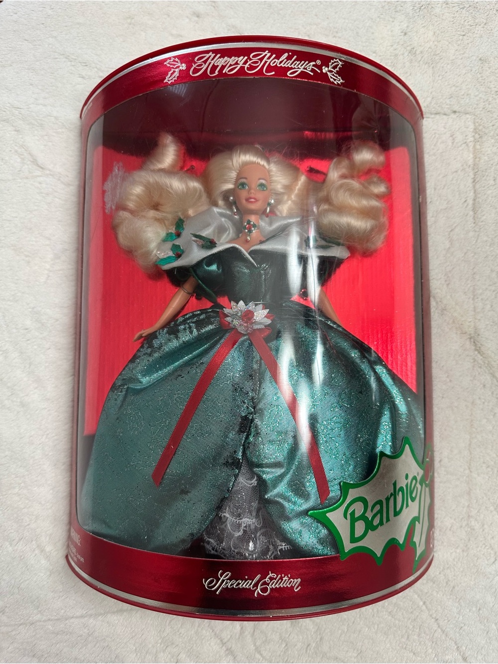 Barbie Happy Holidays Special Edition Doll 1995